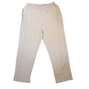 Liz Claiborne Beige Knit Pull-On Pants Elastic Waist | Women’s Size L